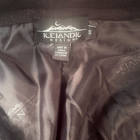 Icelandic Designs Wool Embroidered Jacket Women Floral Cottagecore Full Zip - Picture 2 of 16